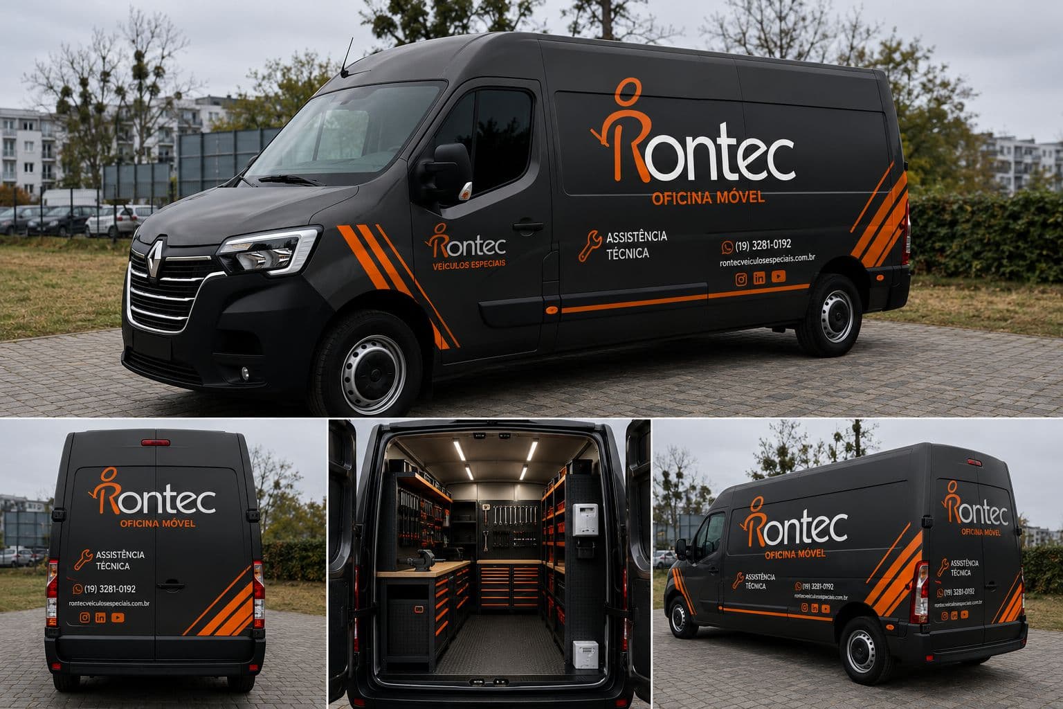 Oficina móvel Rontec